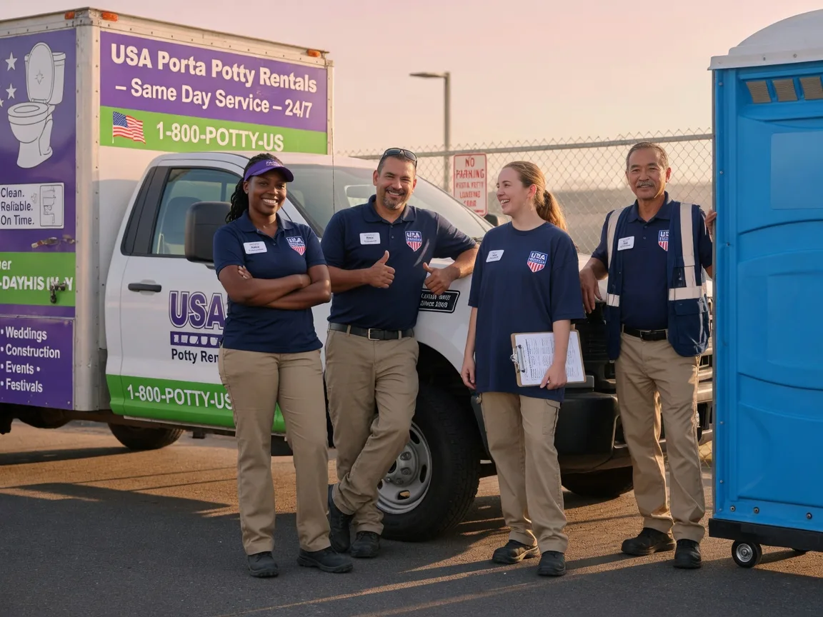 Porta Potty Rental company in Crawfordsville, IN