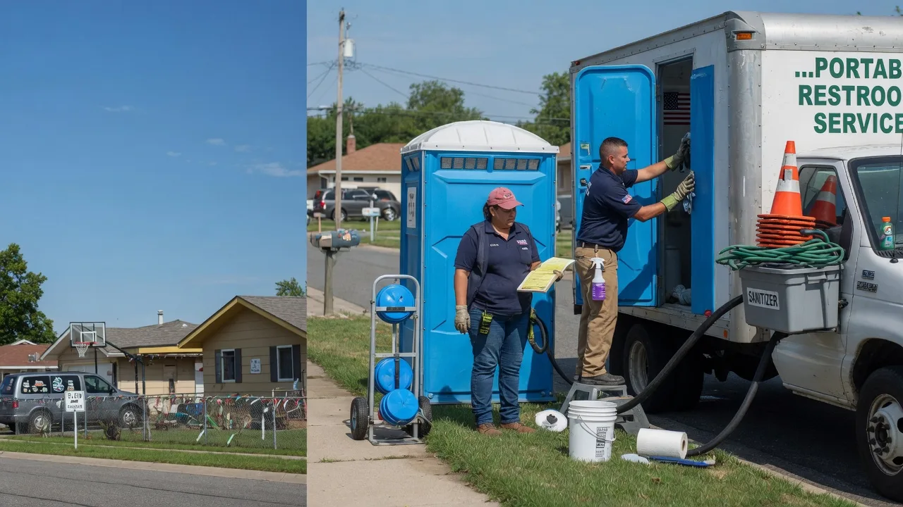 Portable Toilet Rental in Crawfordsville, IN near me